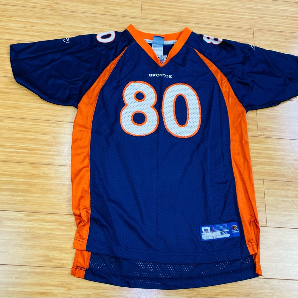 Denver Broncos Rod Smith #80 Vintage Reebok NFL Jersey Size Youth XL